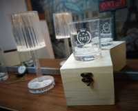 Szklanka do Whisky w drewnianym pudełku 1973 - 350ml