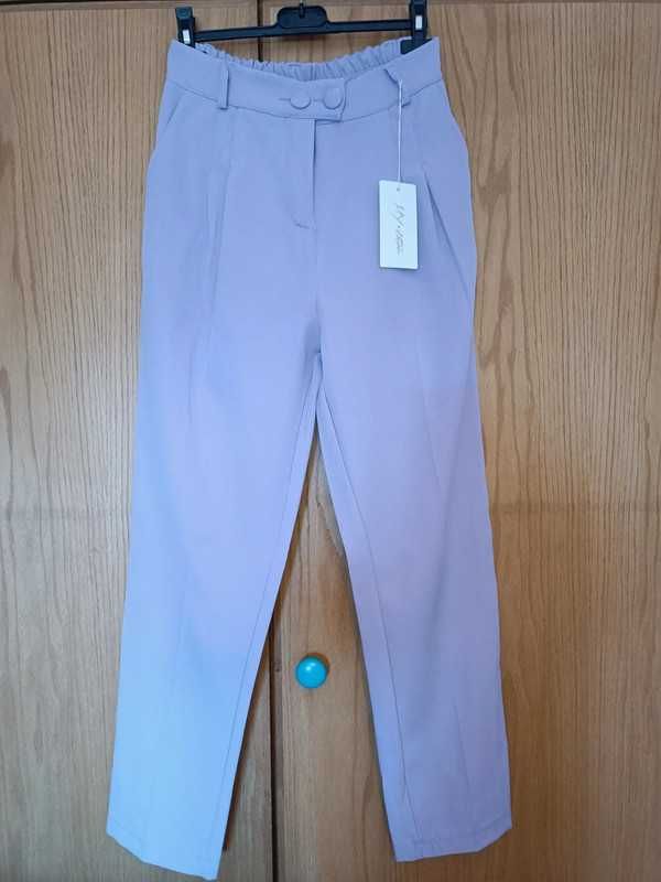 Fato lavanda/lilás, M/L - NOVO