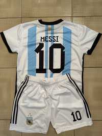 Conjunto criança Argentina Messi