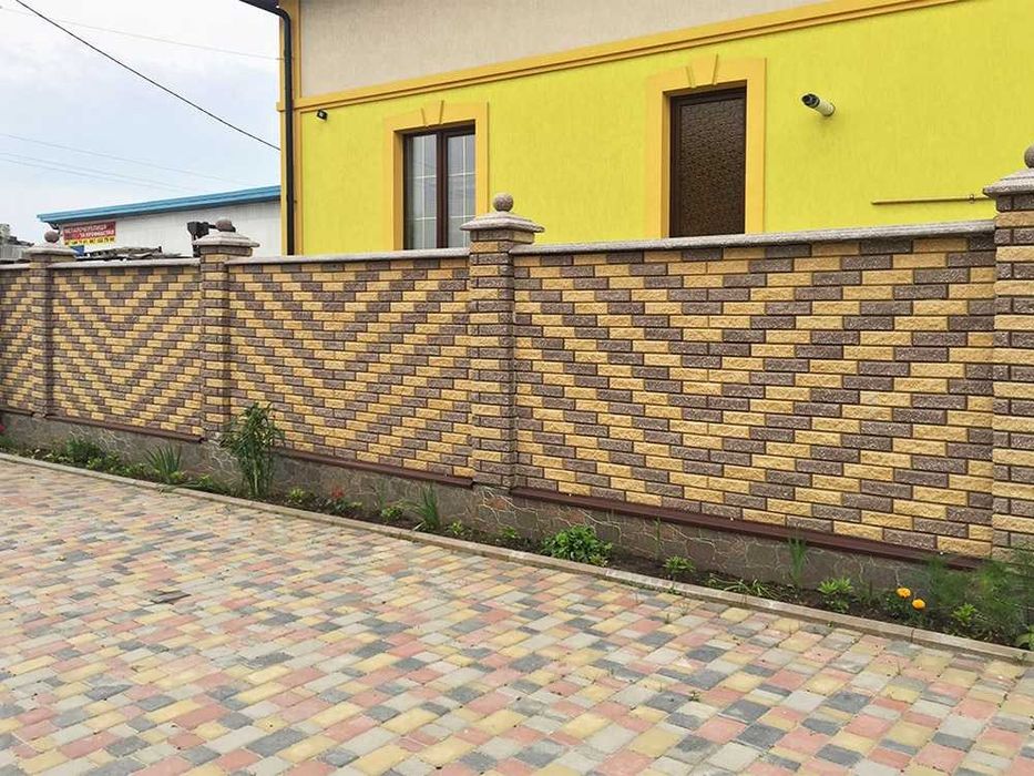 Цегла для парканів