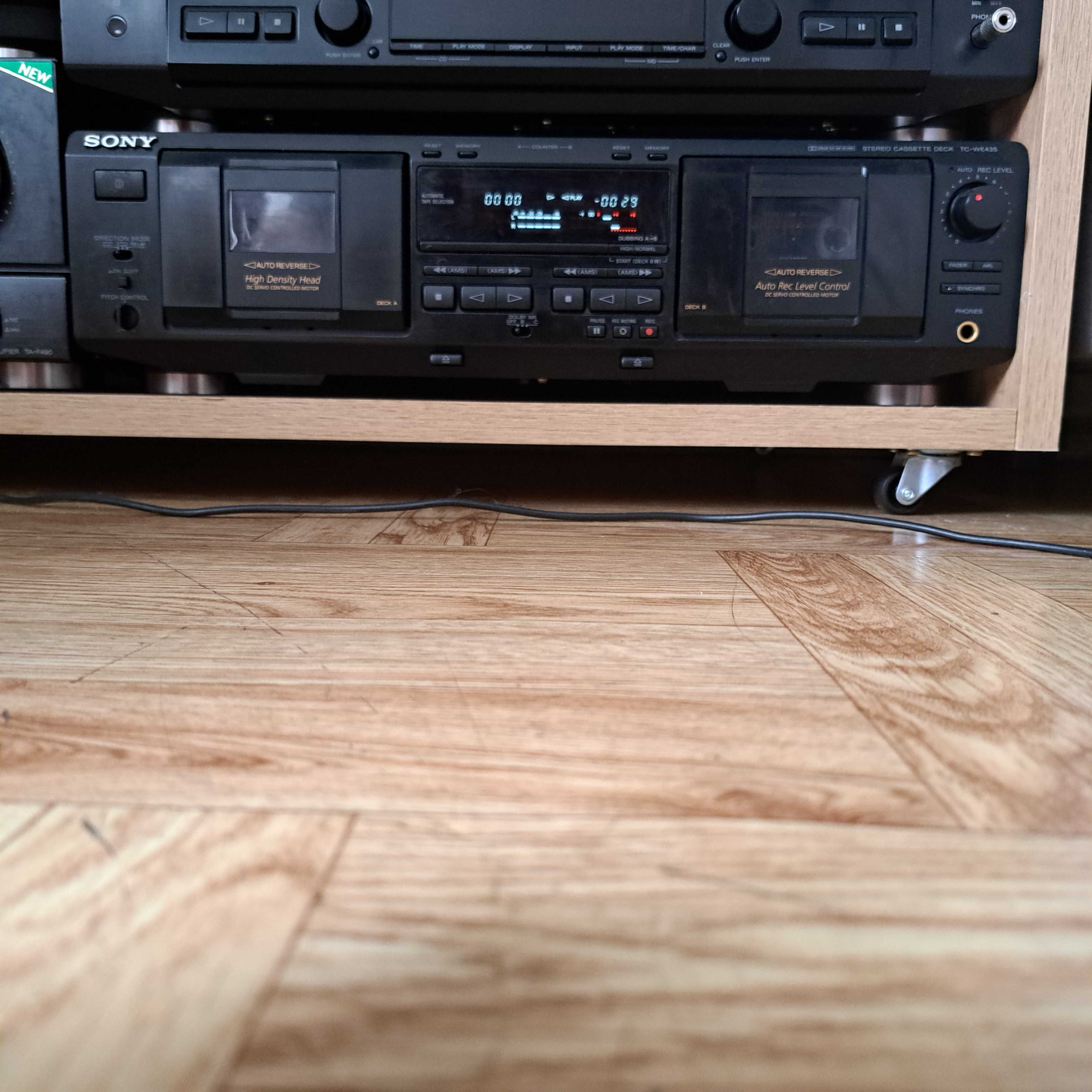 Sony dwu kasetowyTC-WE435