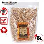 Zrębki Wędzarnicze SuperSmoke OLCHA+BUK KL-13 (12-18mm) XL 6L Doypack