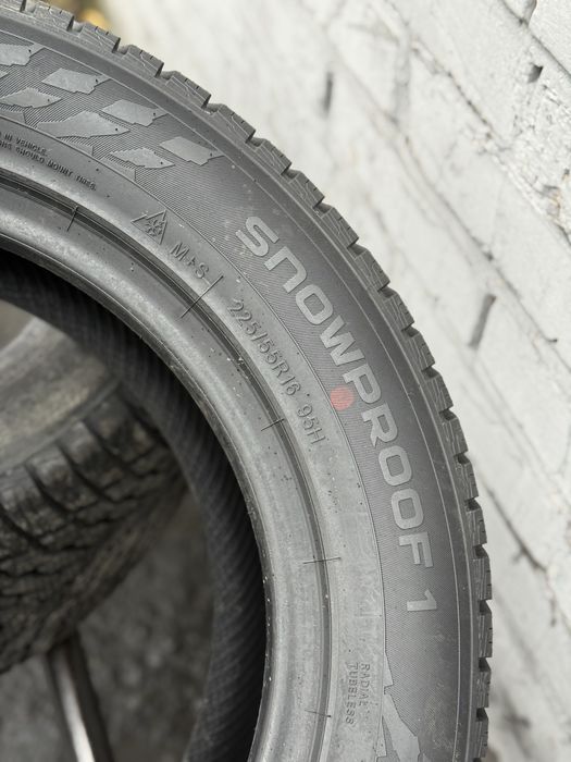 Топова шина‼️Nokian Snowproof1 95H 225/55 r16 Нова‼️