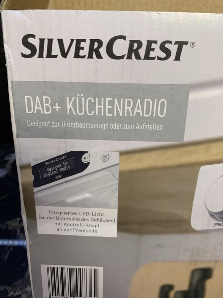 Кухонне FM радіо Silver Crest Німеччина радіоприймач