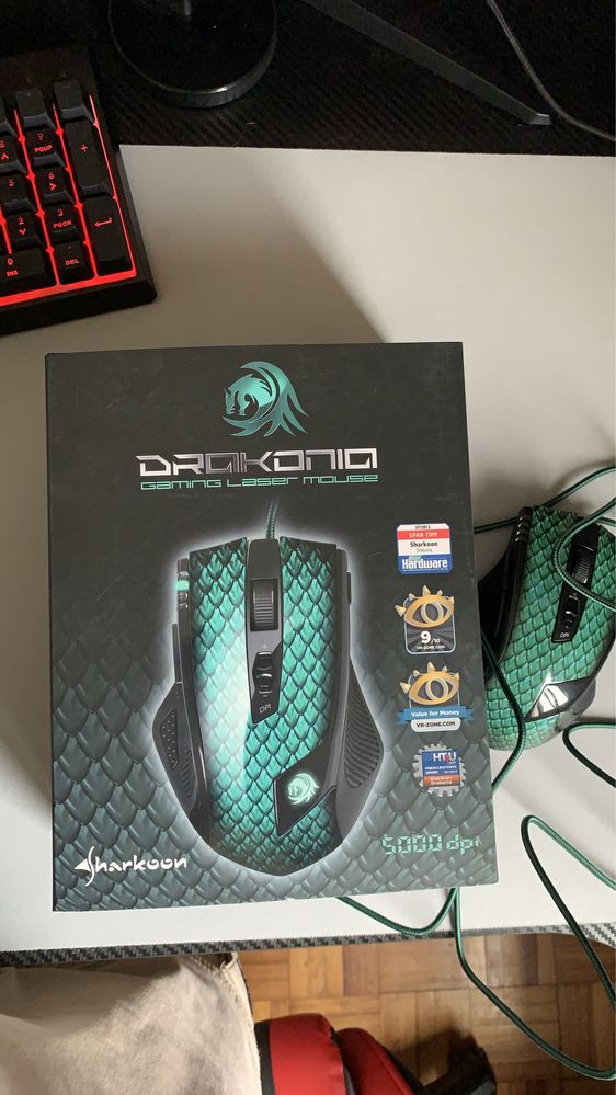 Drakonia laser mouse sharkoon