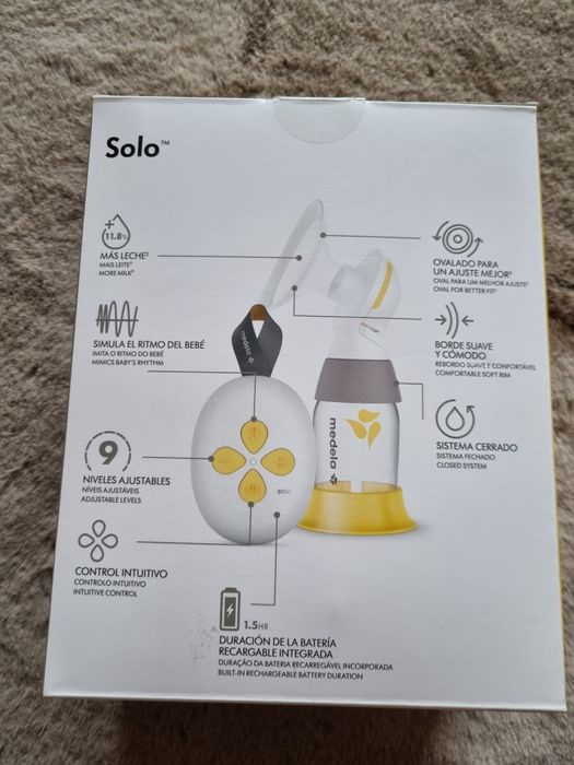 Extrator de leite eléctrico Solo Medela