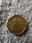 Rzadka moneta 20 euro cent 2002