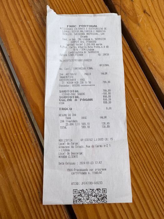 Nikon Z30 KIT 16-50 em excelente estado / Lisboa