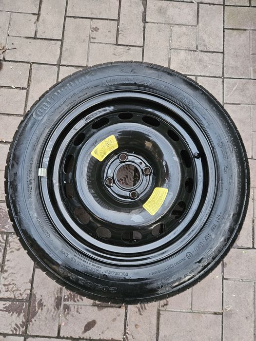 Запасное колесо R16 4x100 7Jx16 ET32 на Peugeot Citroen. Запаска, диск