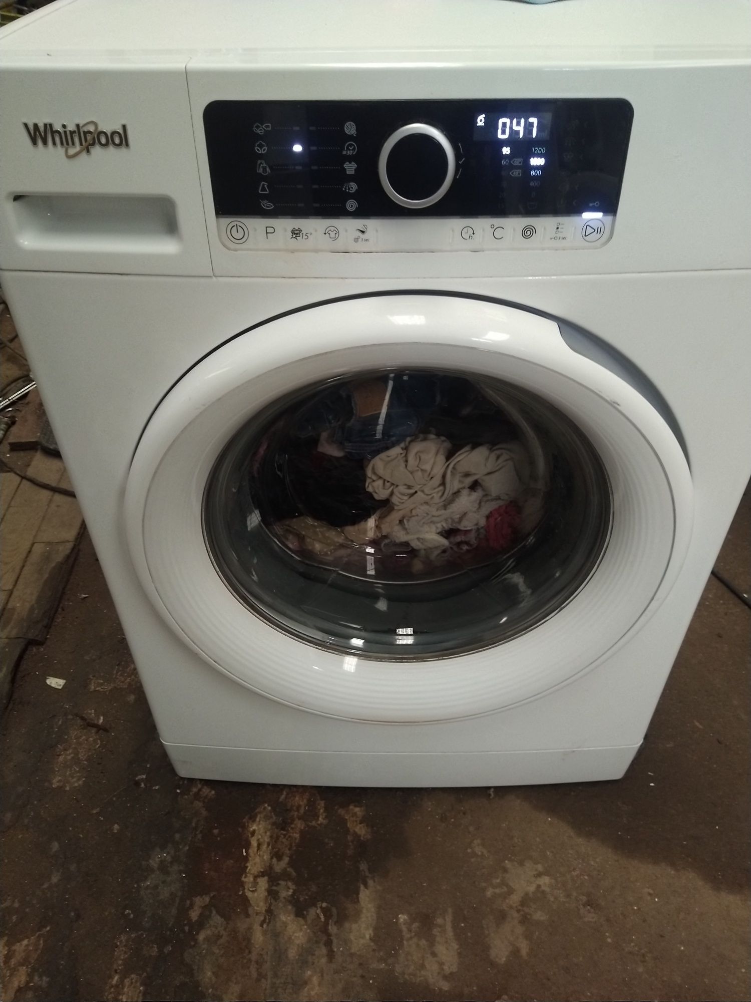 Entrega garantia máquina de roupa Whirlpool 8 kg