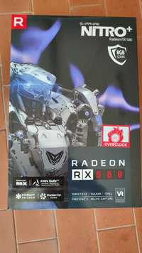 Sapphire Placa Gráfica Radeon RX580 Nitro+ 8GB