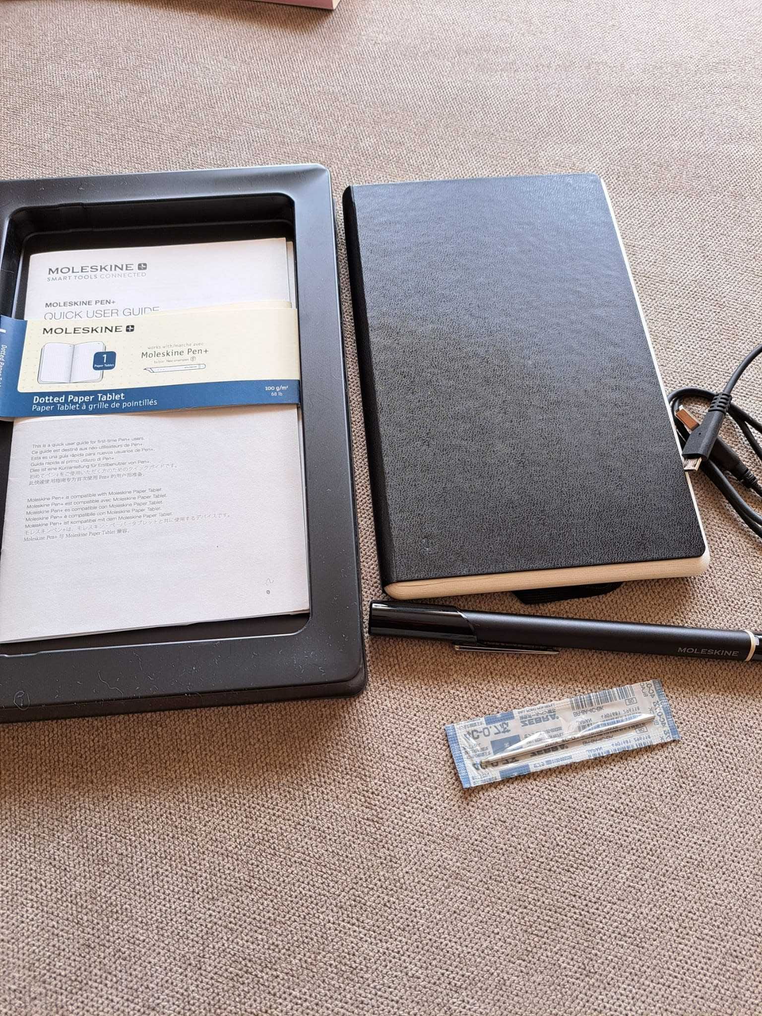 Moleskine Smart Writing Set - completo e como novo