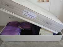 Cama solteiro e colchão como novos!