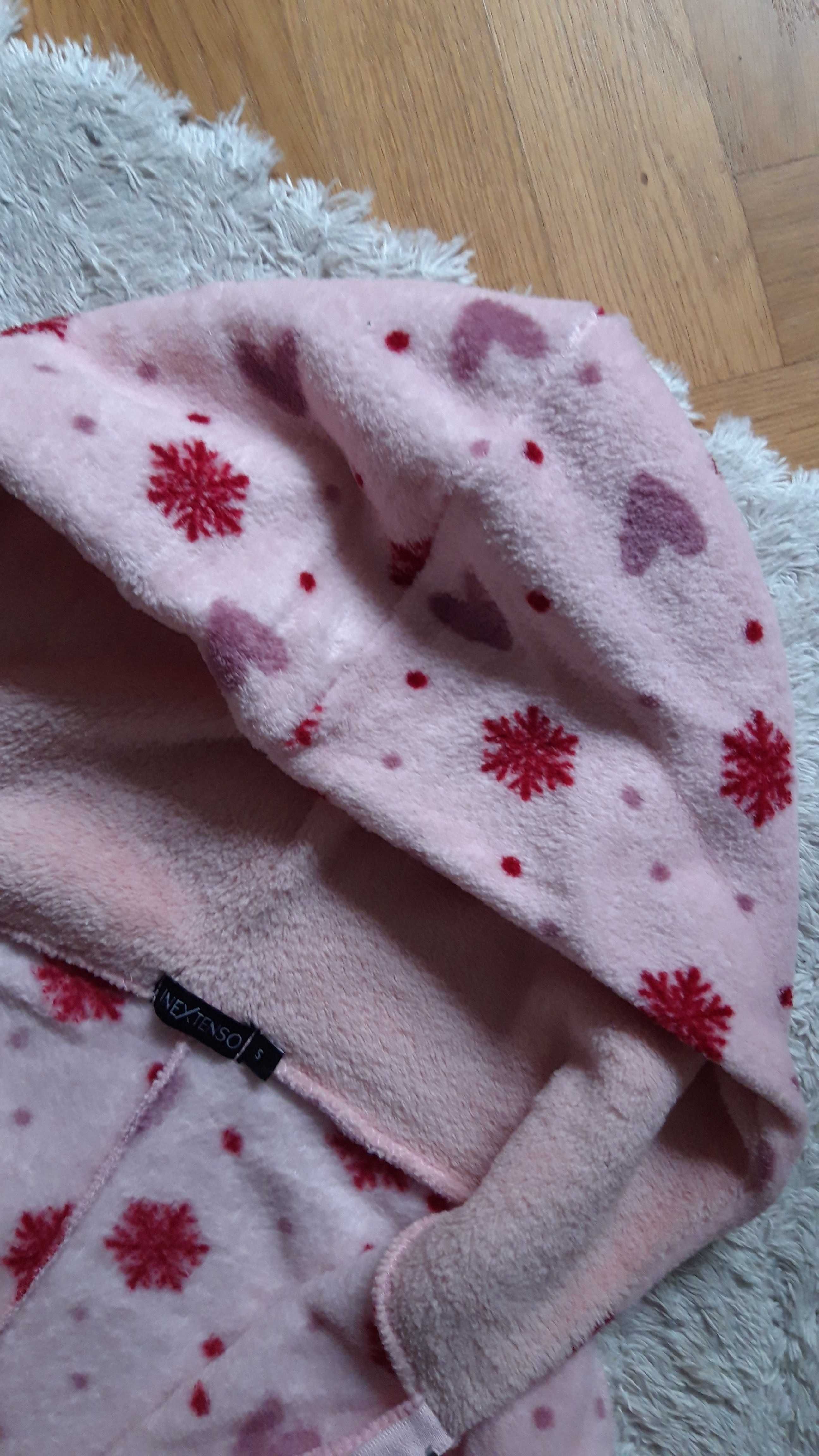 Kigurumi onesie różowe świąteczne