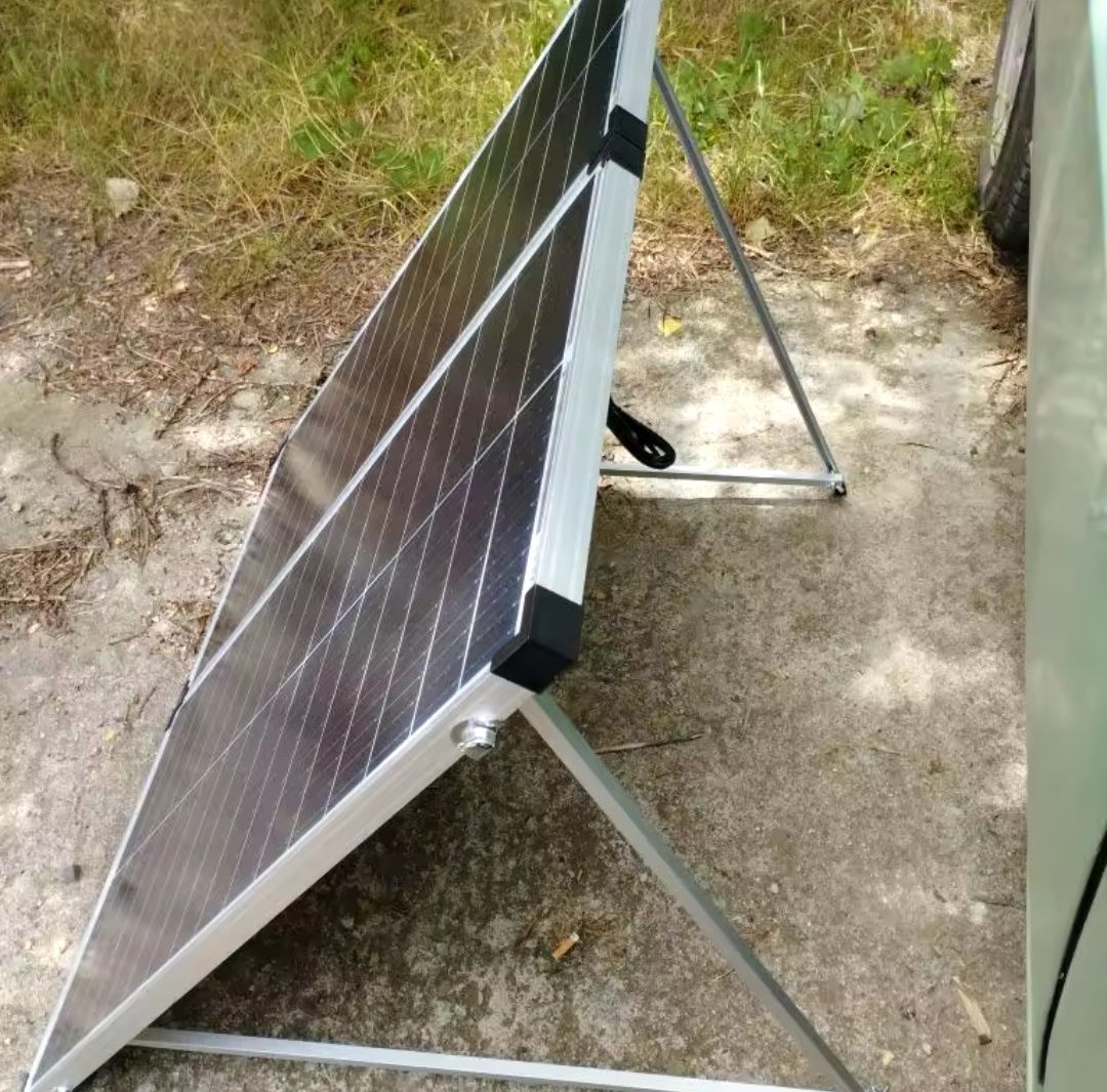 Składany panel fotowoltaiczny solarny 160W pod namiot, kamper Dokio