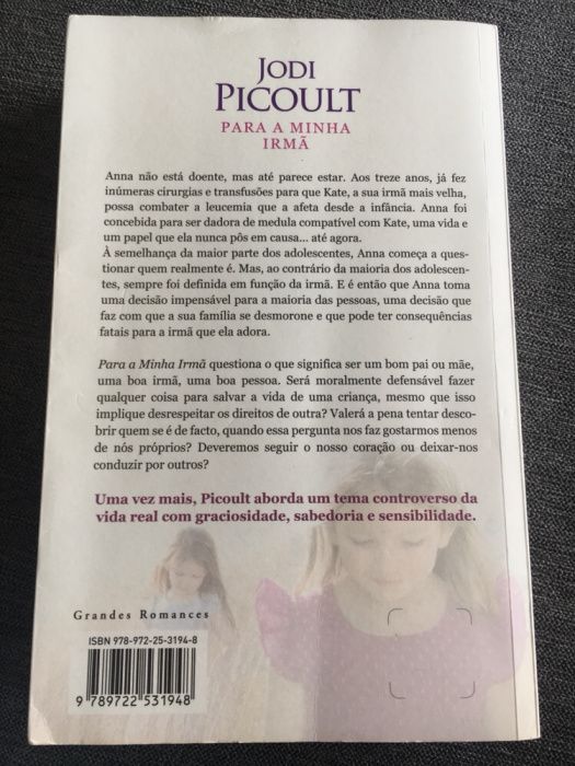 Para a Minha Irmã de Jodi Picoult