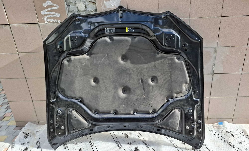 Капот BMW X5 G05 черний капот BMW X6 G06 чорний шумка капота БМВ Х5 05
