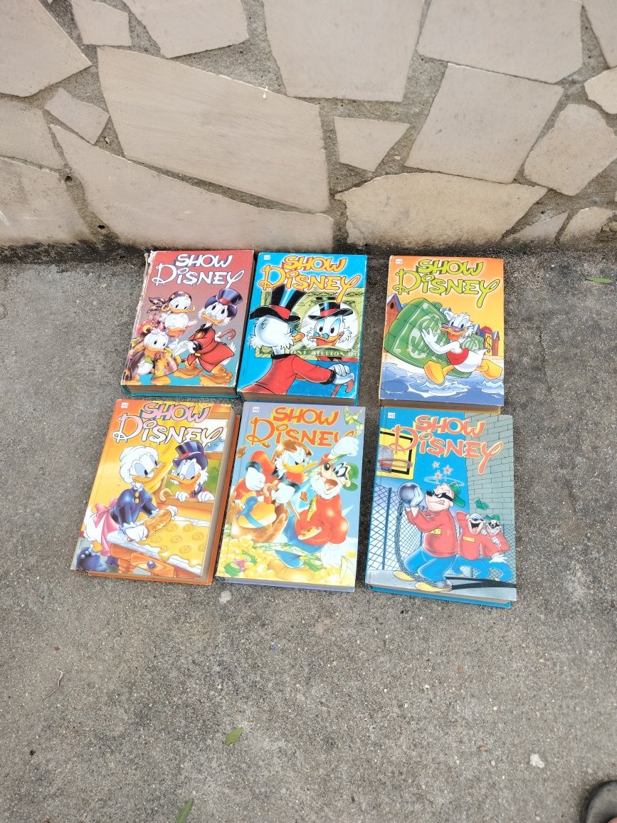Banda desenhada várias coleções Disney