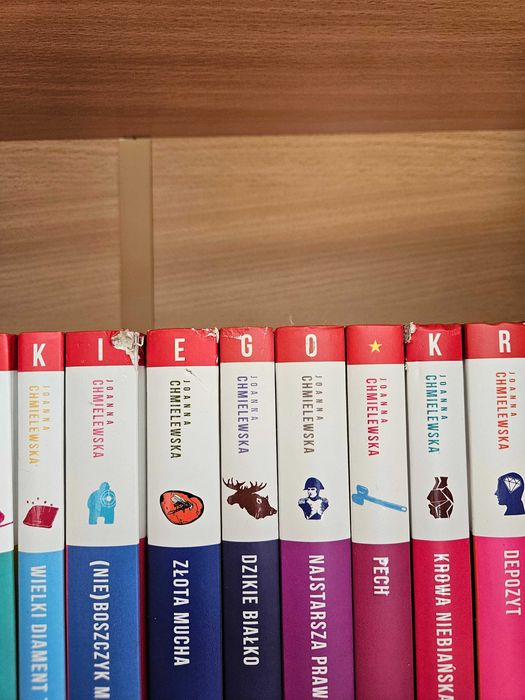 Joanna Chmielewska pełna kolekcja Królowa Polskiego Kryminału