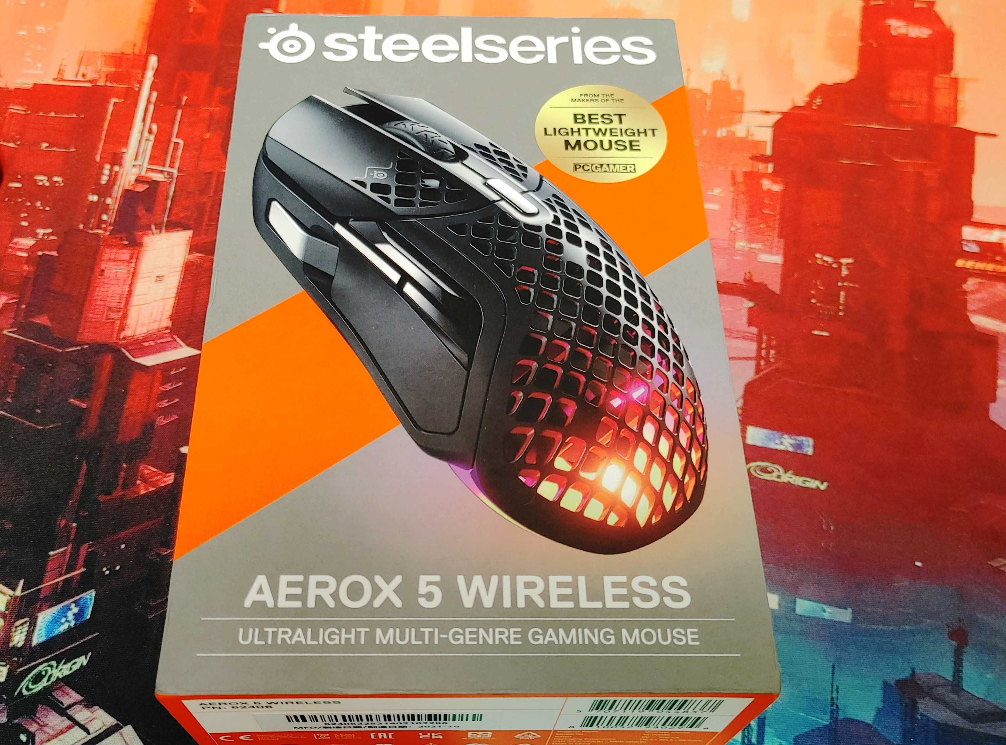 Мышь (маниипулятор) SteelSeries Aerox 5 Wireless Black