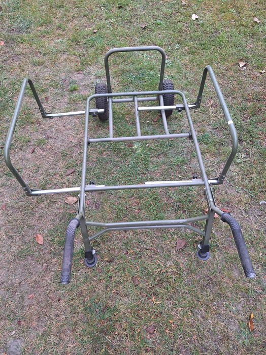 Wózek transportowy - taczka, duży,  regulowana szerokość, składany