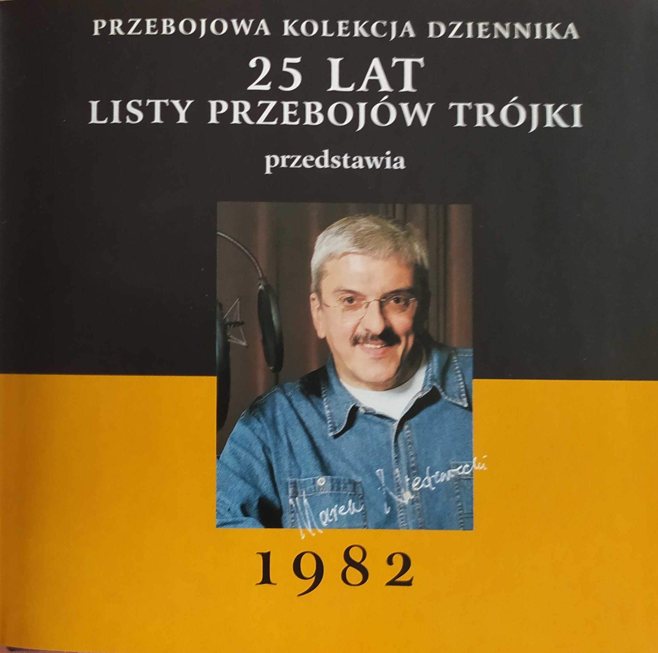 25 lat listy przebojów Trójki - rok 1982- Książka +CD