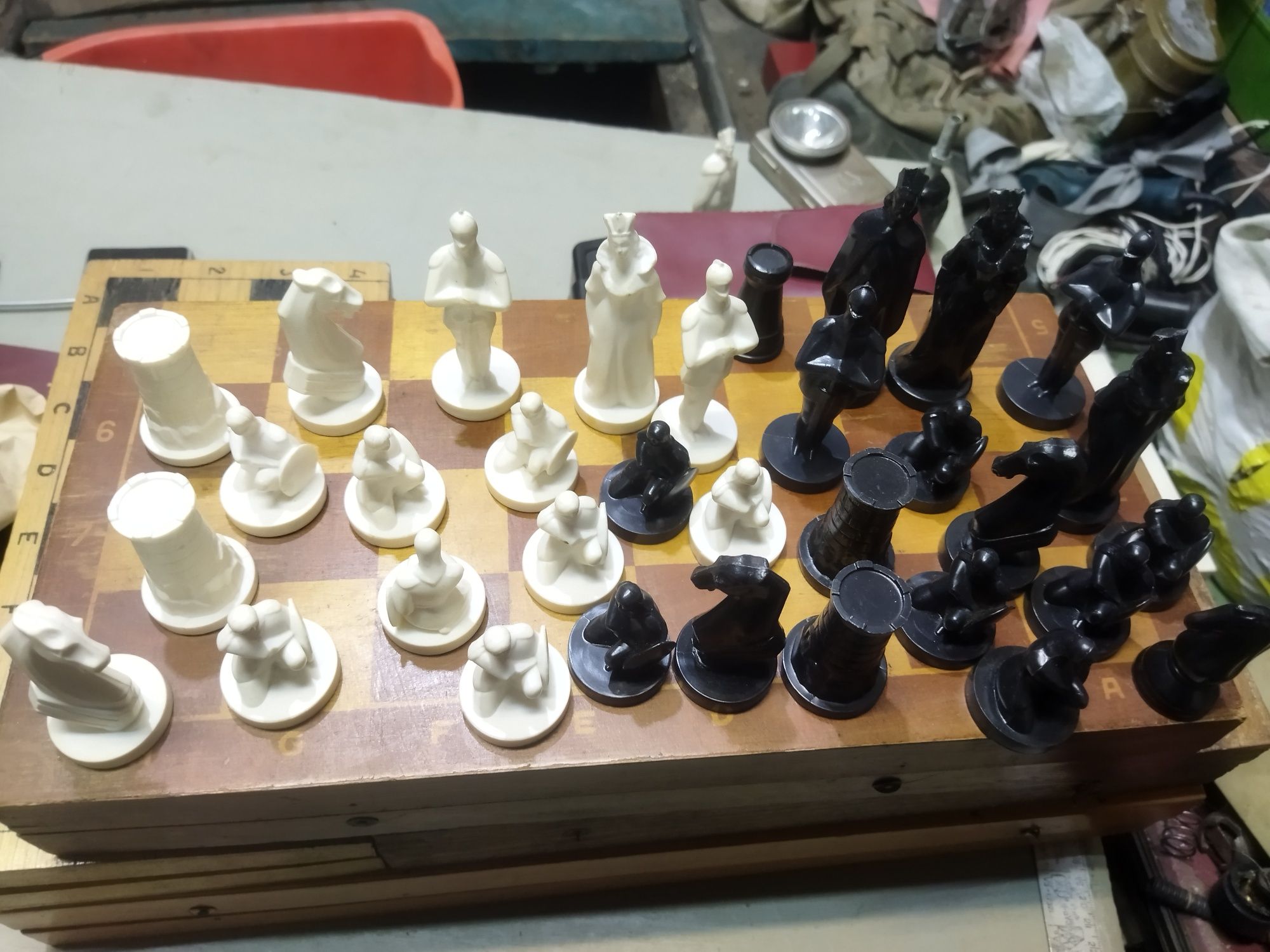 Шахматы Короля Артура, деревянные шахматы,.