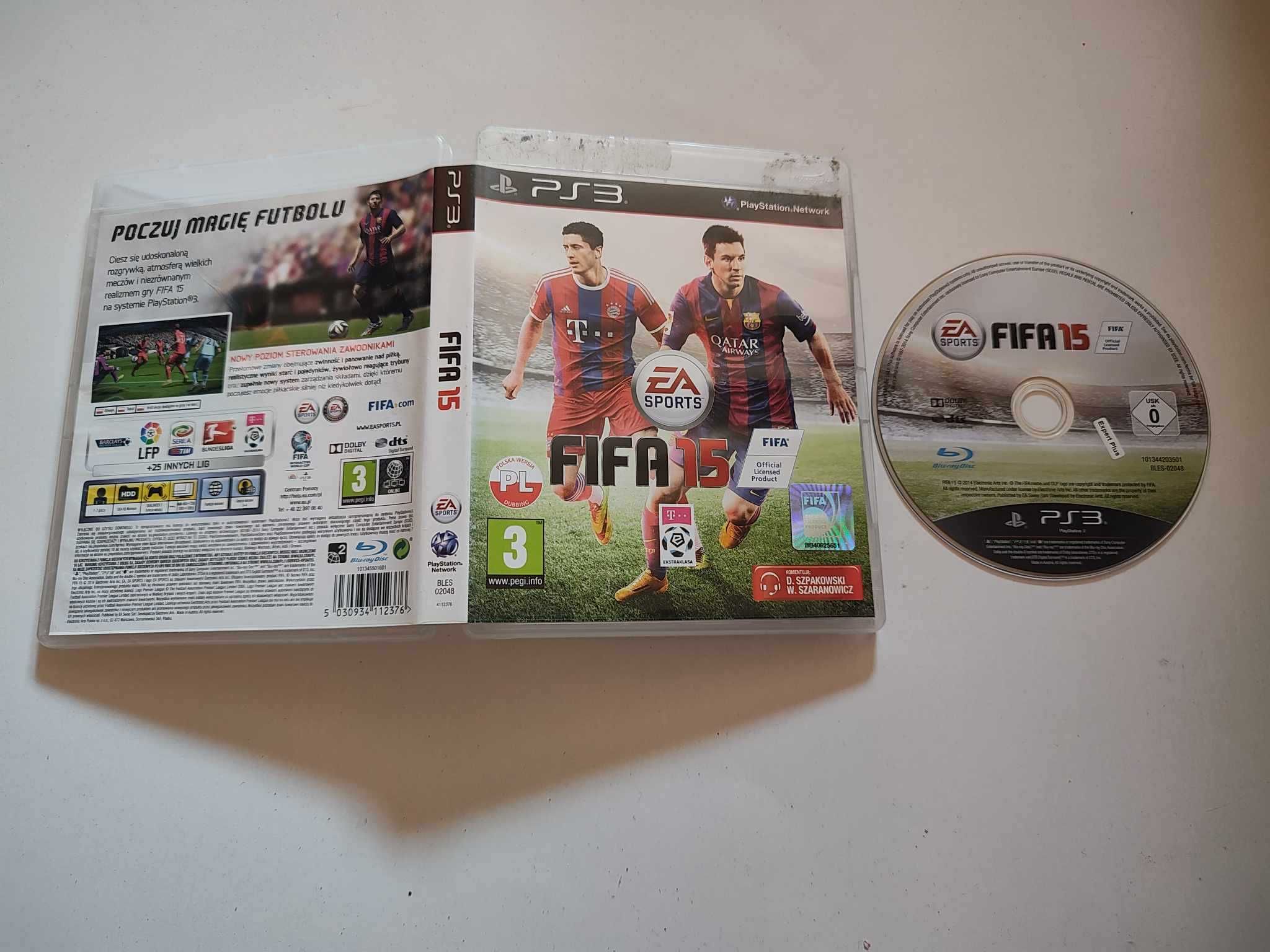 Gra PlayStation PS3 Fifa 15 PL