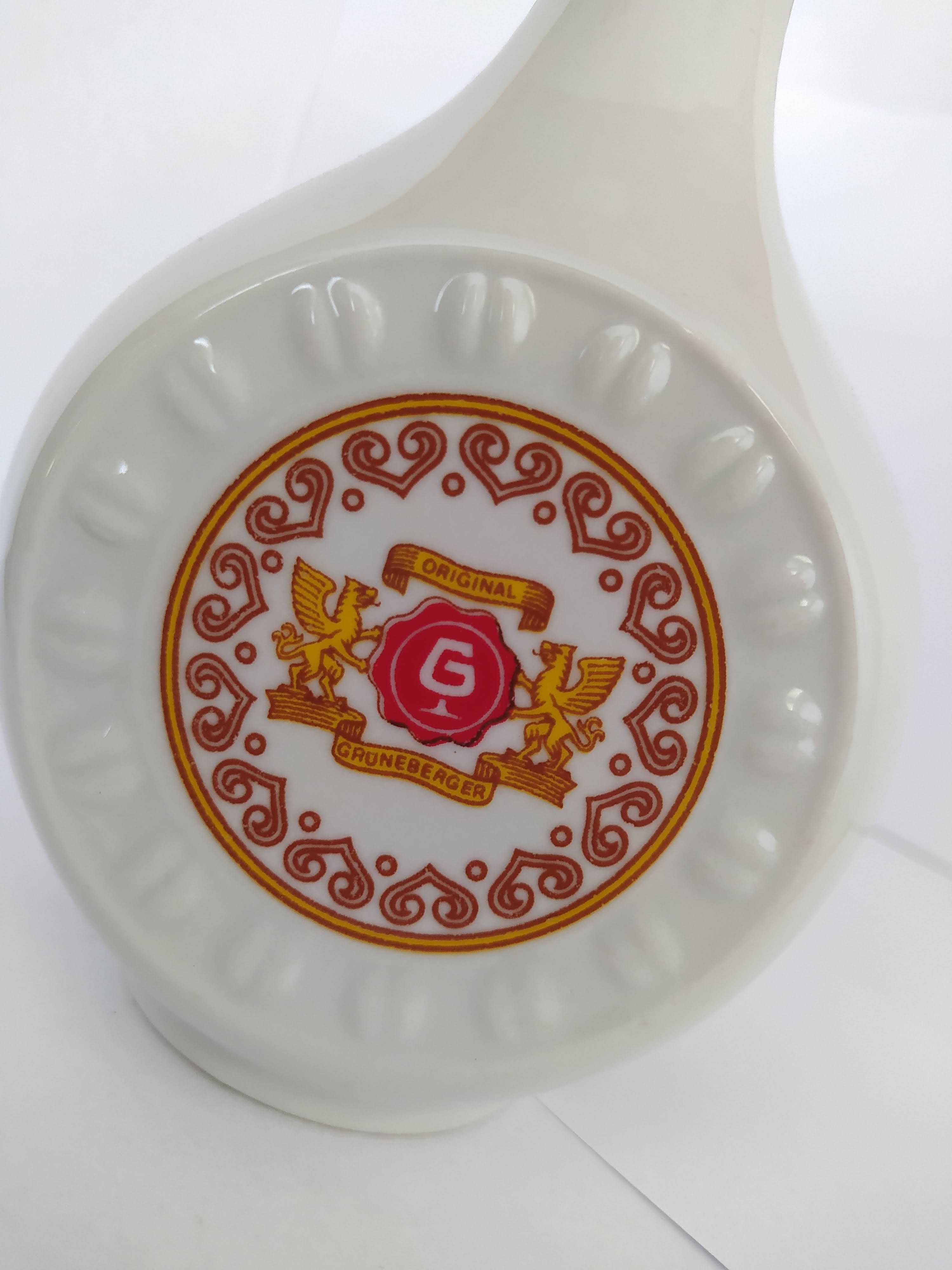 Butelka karafka GDR 1877 Grunenberger porcelana