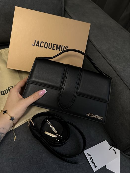 Сумка Jacquemus premium шкіра з гравіюваннями жакмюс