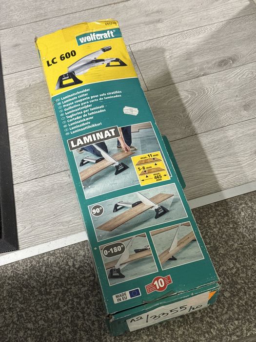 Gilotyna do ciecia paneli wolfcraft lc600
