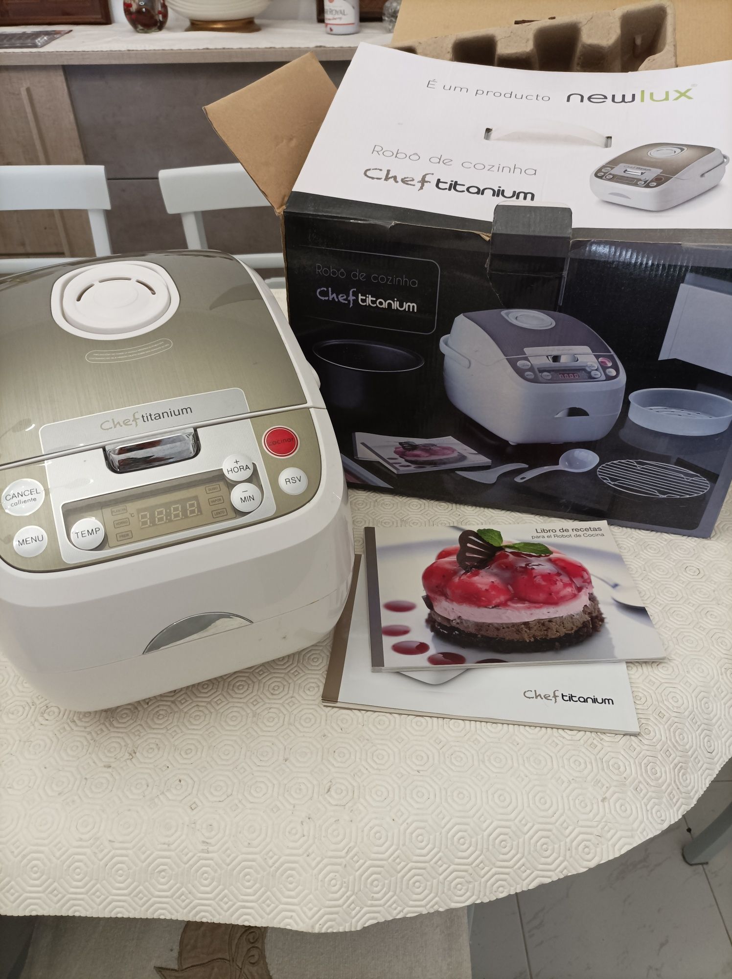 Robô de cozinha Chef Titanium