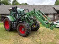 Fendt 722 Profi Plus Vario Nawigacja PVH Ładowacz Czołowy Tur Zaczep Automatyczny Top Stan