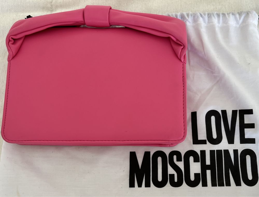 Mala moschino Fucsia