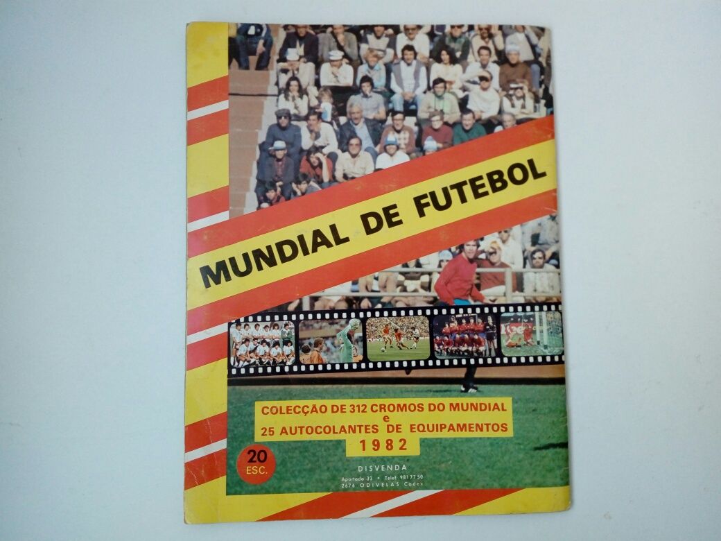 Caderneta mundial futebol 82