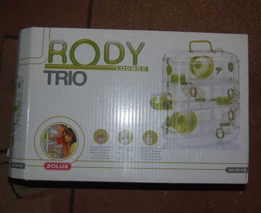 Klatka dla gryzoni Zolux Rody Trio