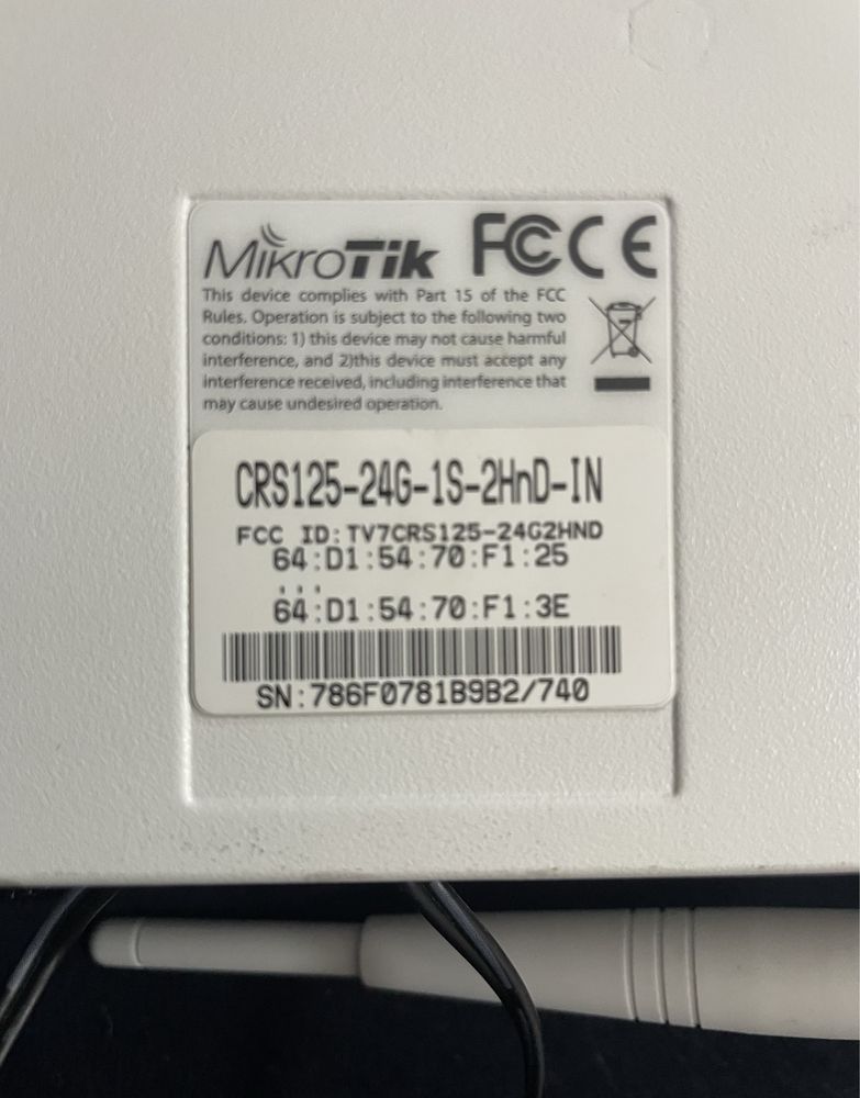 Роутер Microtik