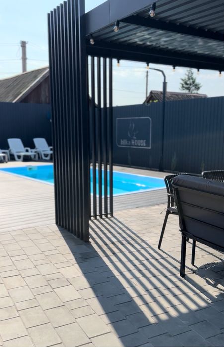 Оренда будинку з басейном та чаном, подобово, почасово