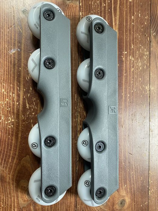 Szyny do rolek Kizer Fluid V i kółka Playlife 58mm/88A
