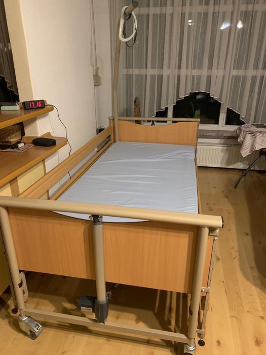 Łóżko medyczne regulowane