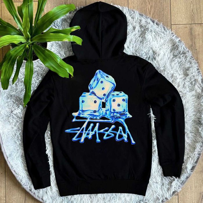 XS S M L XL — Stussy Худи Черное — Scorpion — Стусси Кофта