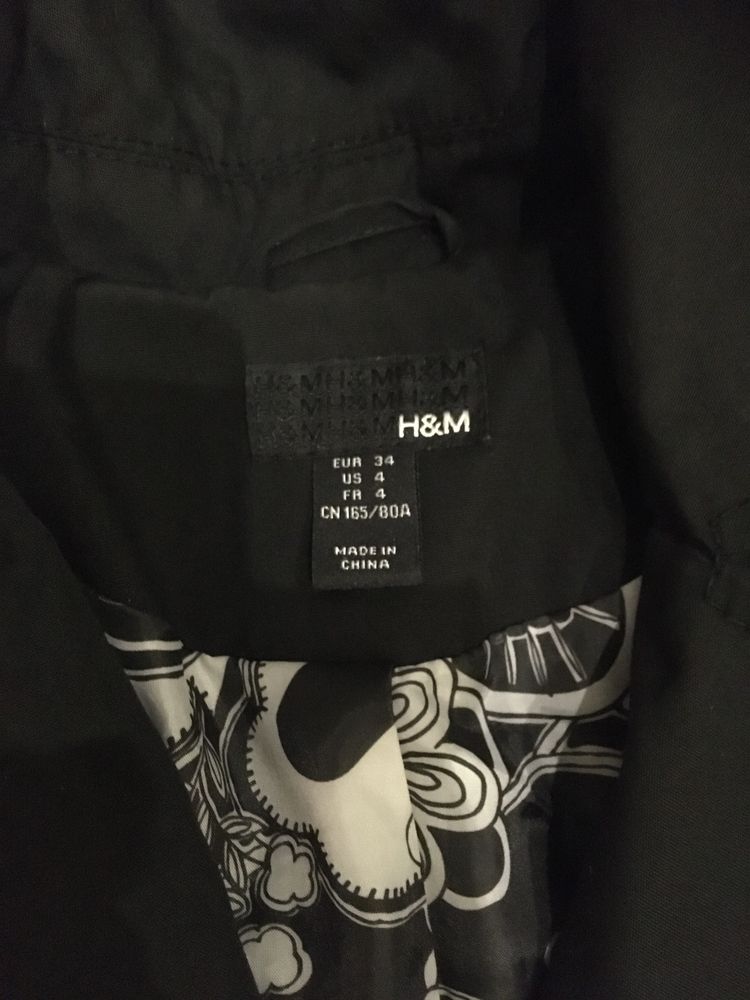 Płaszcz - prochowiec H&M damski