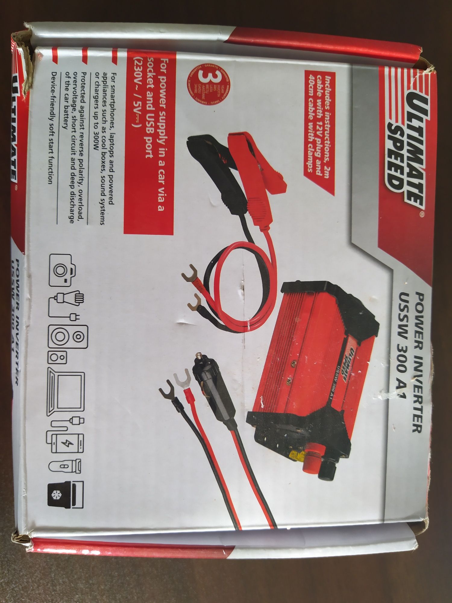 Продажа . POWER INVERTER USSW 300 A 1 .