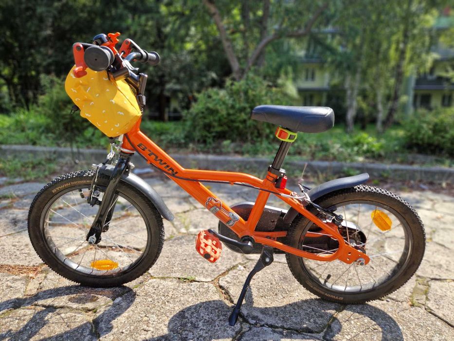 Rower 16-calowy B twin dla dzieci od 4 do 6 la