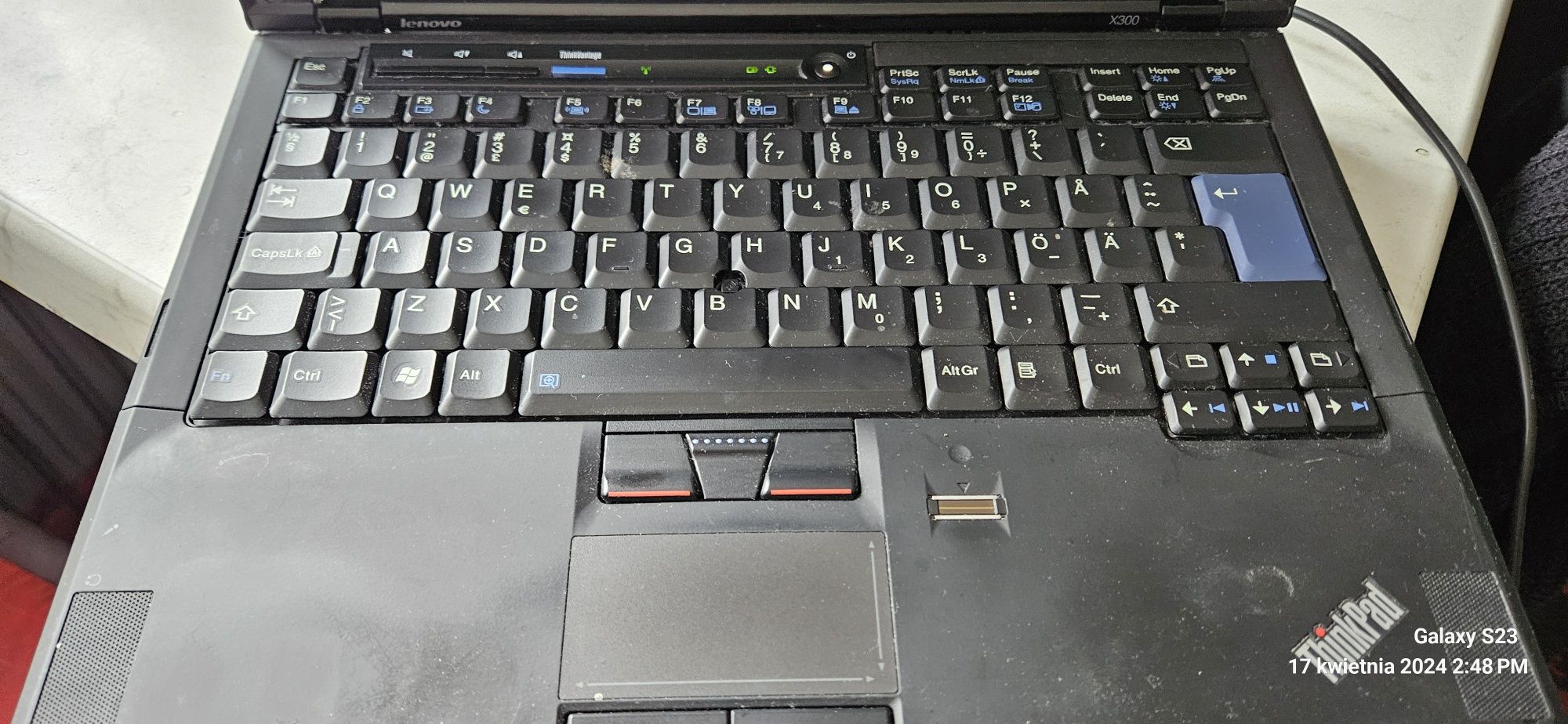 Laptop Lenovo thinkpad x300