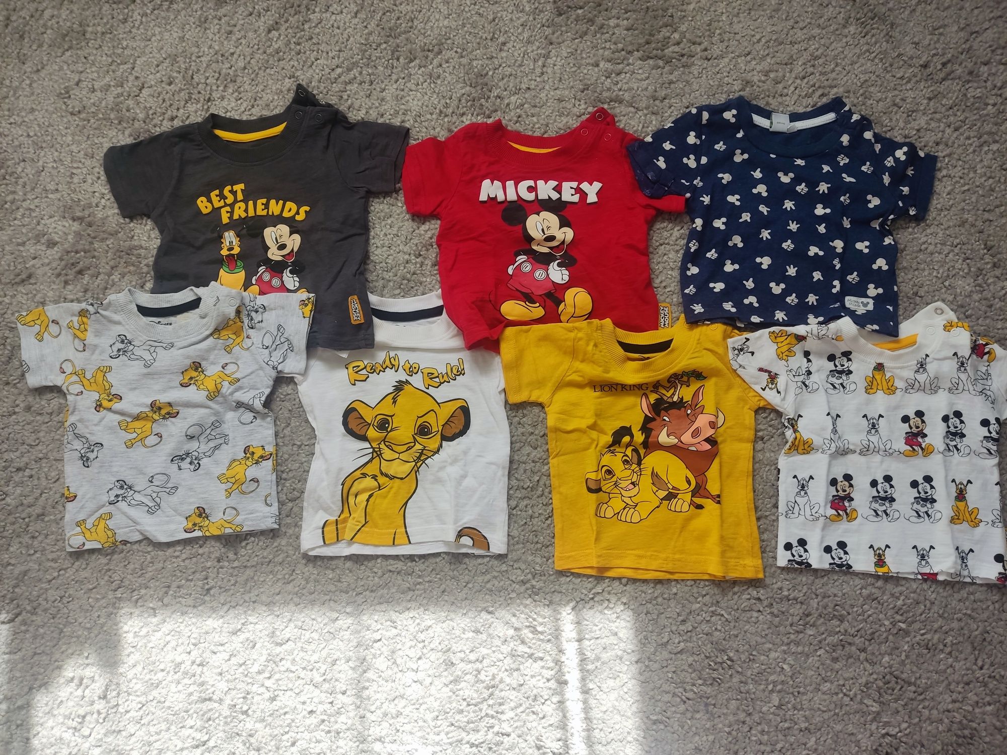 Koszulki/ t-shirty dla niemowlaka 62
