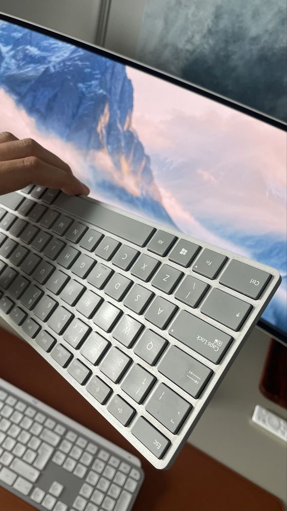 Klawiatura MICROSOFT Surface Keyboard Szary