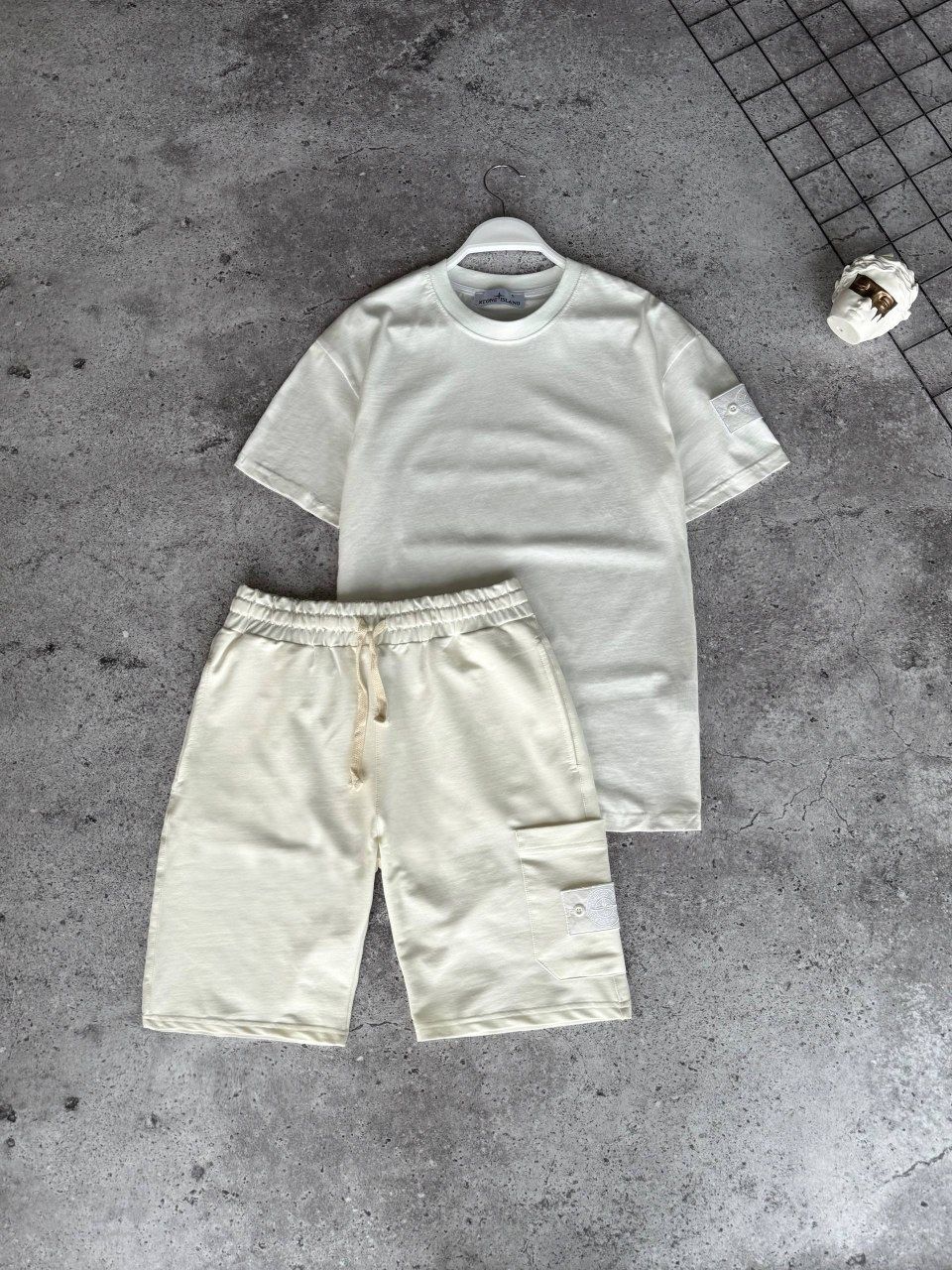 Комплект Stone island | Футболка та шорти | Преміум якість