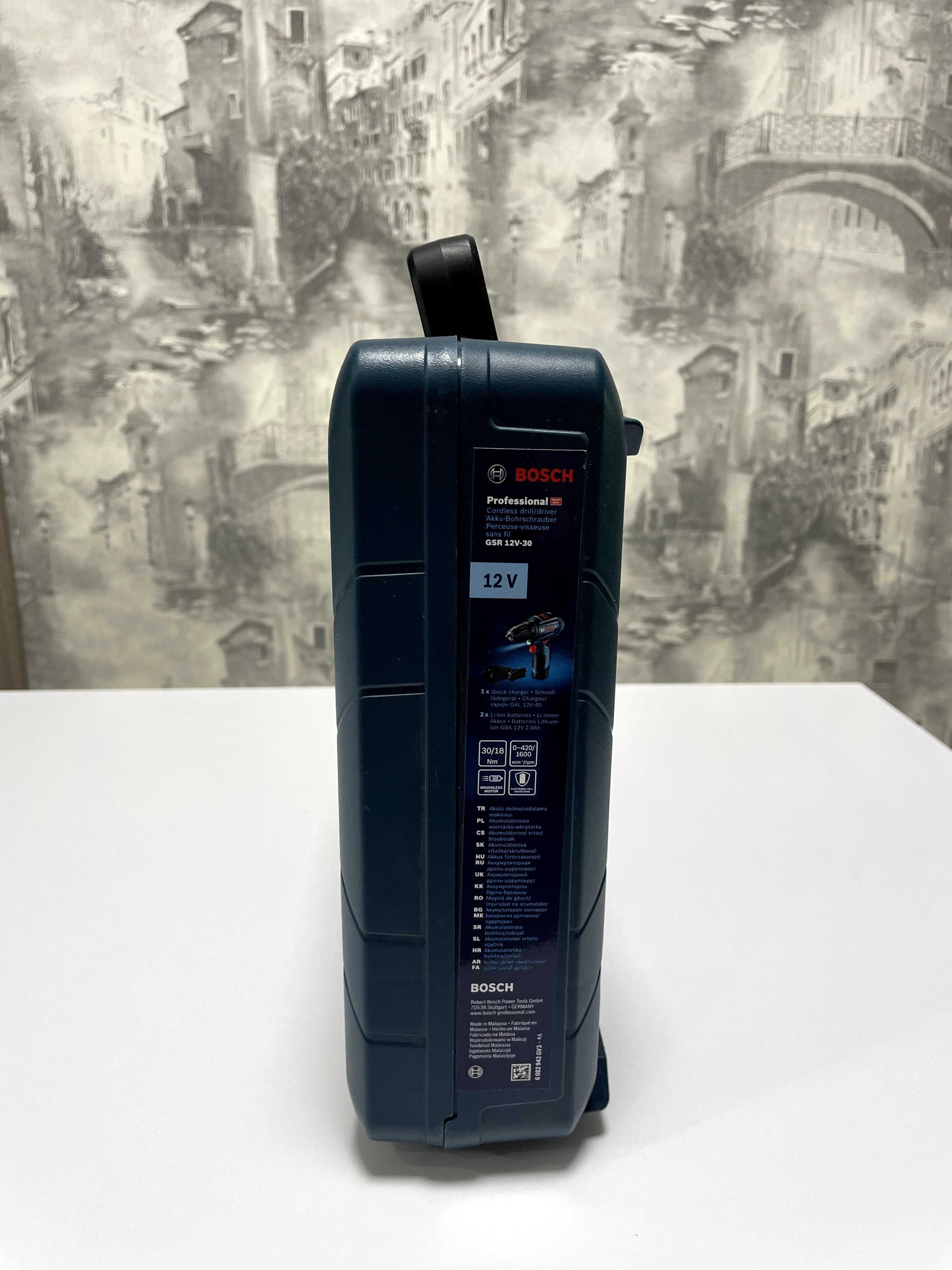 Шуруповерт-дриль Bosch Professional GSR 12V-30