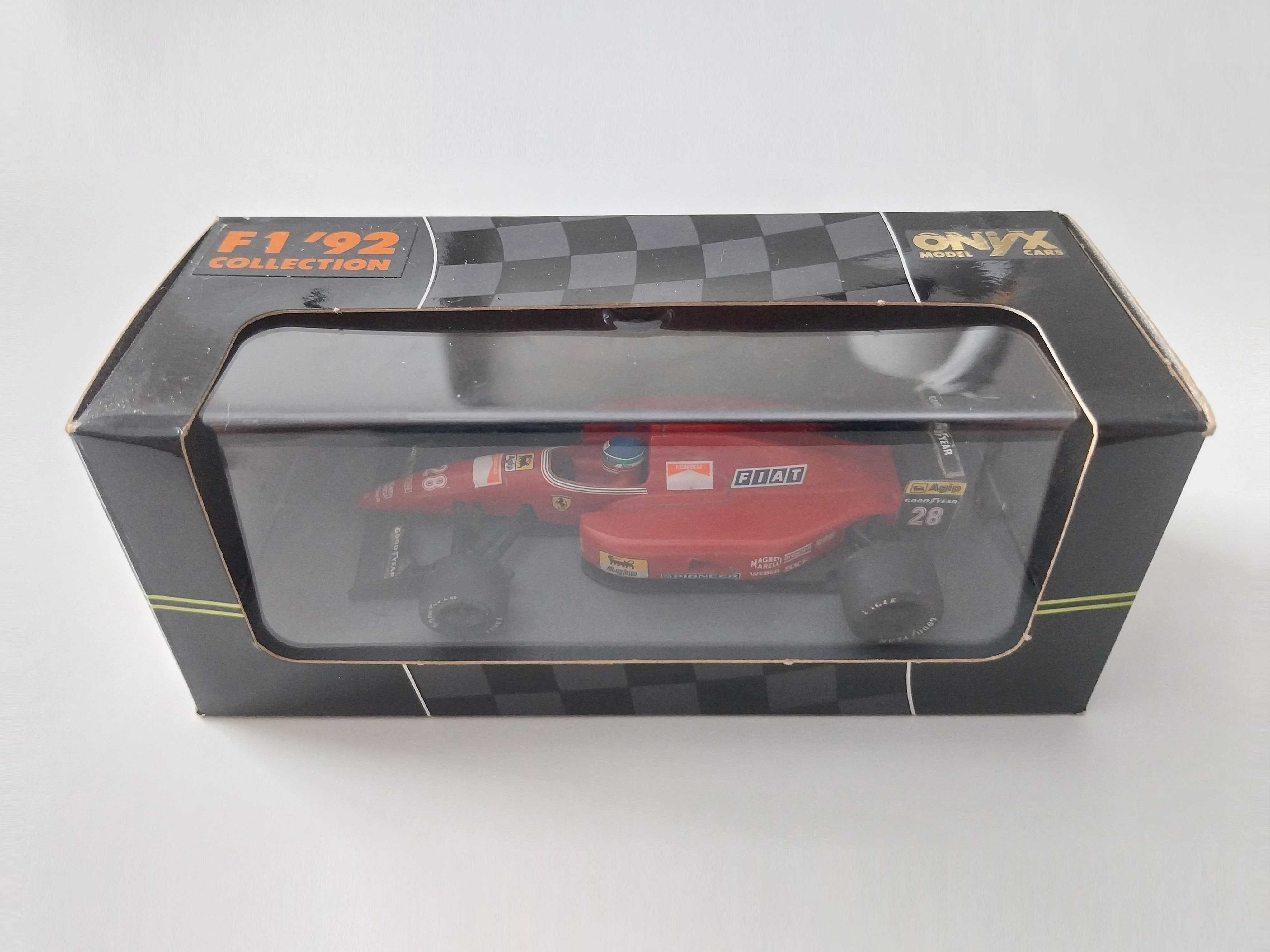 miniatura 1/43 FERRARI F92A Ivan Capelli (1992) | edição Onyx